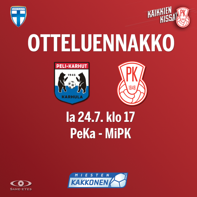 Otteluennakko-PeKa-MiPK