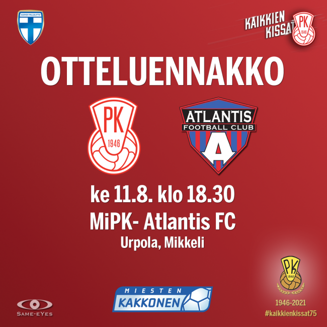 Otteluennakko-MiPK-AtlantisFC