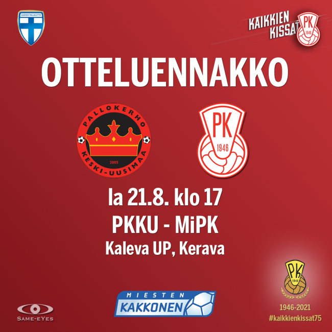 Otteluennakko-PKKU-MiPK