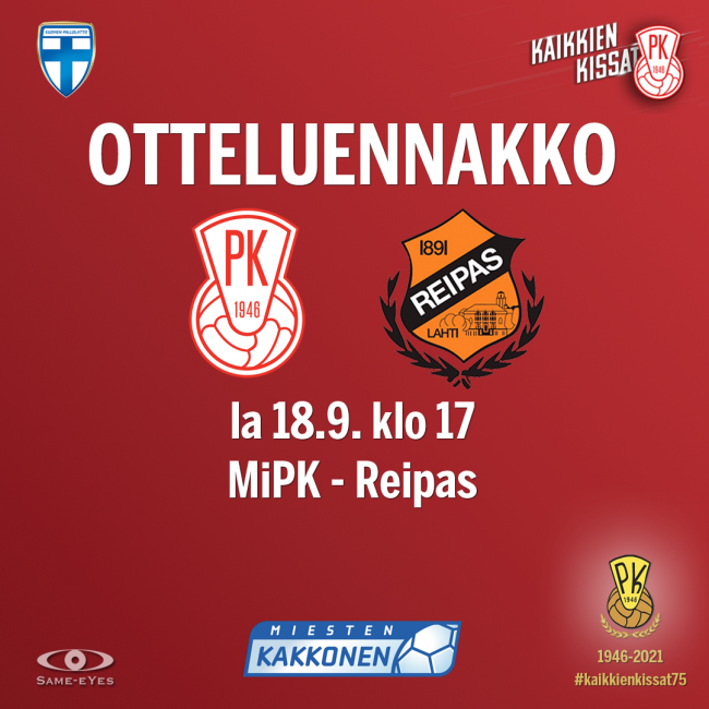 Otteluennakko-MiPK-Reipas