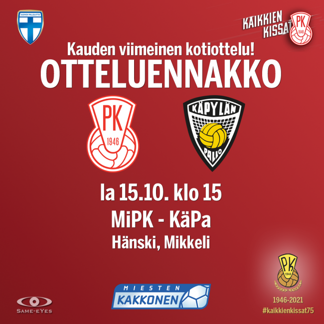 Otteluennakko-MiPK-KäPa