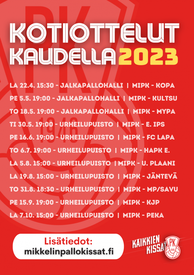 MiPK_Kotiottelut_Kausi_2023