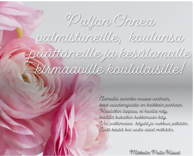 Onnittelut koulunsapäättäneille_MIPK_2