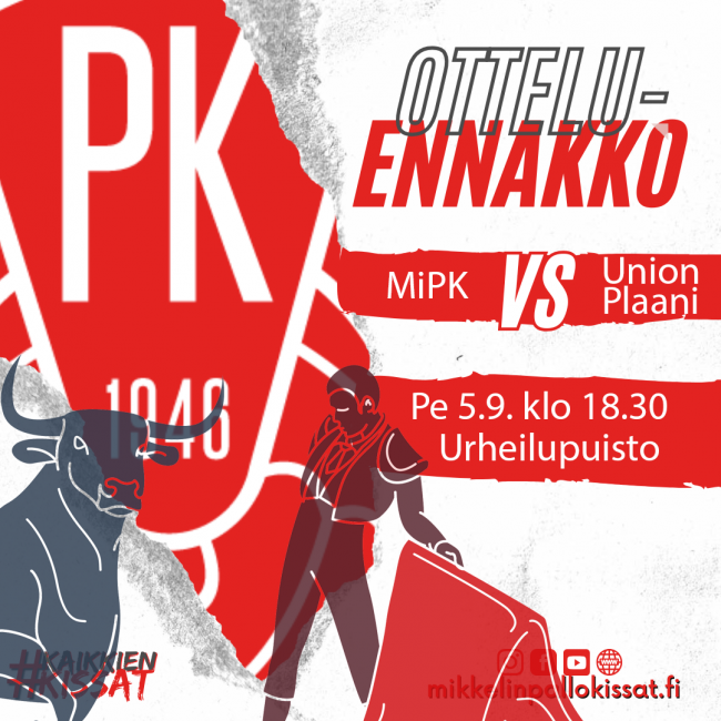 Ennakko MiPK-Union Plaani kopio